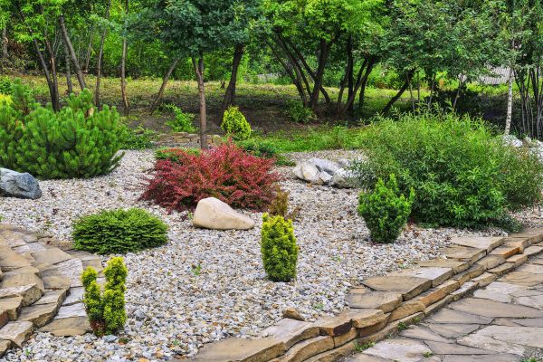 Rock Landscaping in Orange