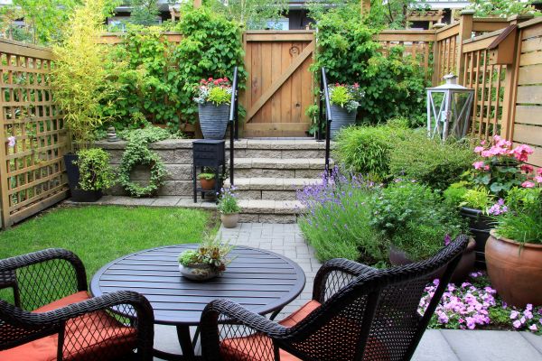Small Yard Landscaping in Orange