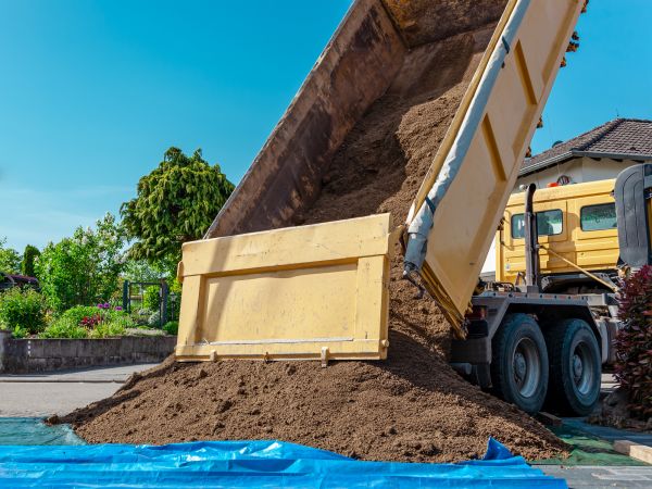 Landscaping Soil Delivery in Orange