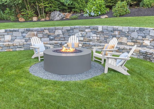 Fire Pit Landscaping in Orange