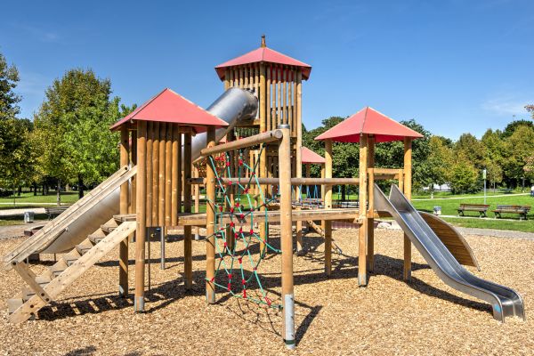 Playground Mulching Service in Orange