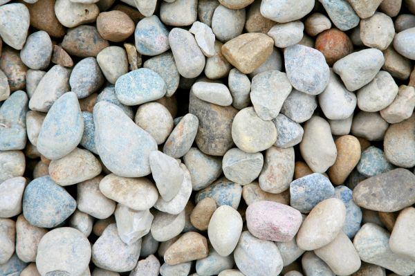 River Rock Installation in Orange