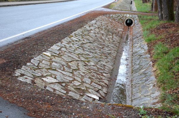 Ditch Landscaping in Orange