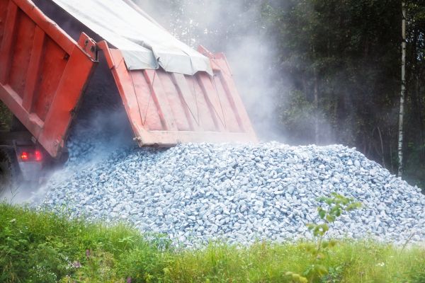 Limestone Gravel Delivery in Orange