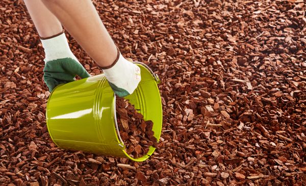 Wood Chip Landscaping in Orange