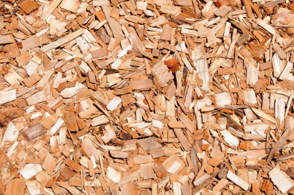 Cypress Mulch Spreading in Orange